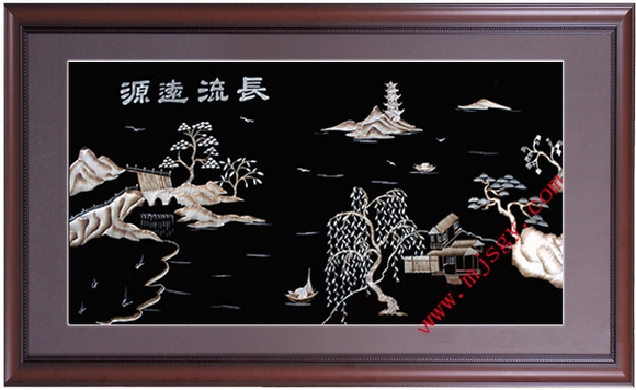 D026 源遠(yuǎn)流長(zhǎng)70*130CM(圖1)